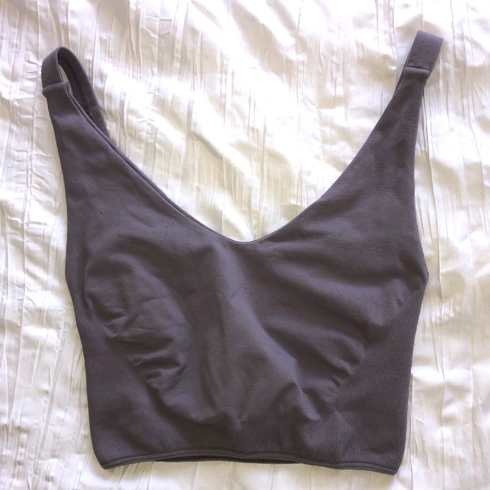 Free People Movement Purple Sports Bra